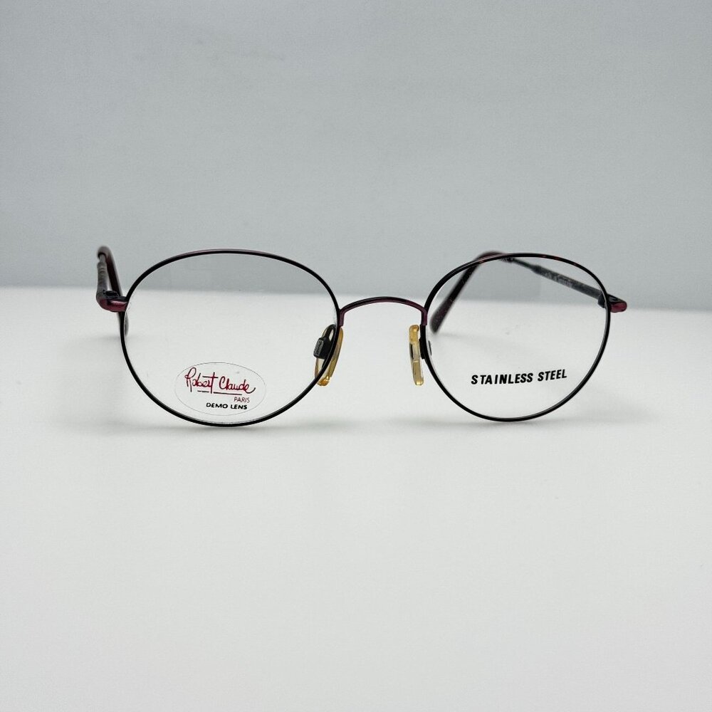 Robert Claude RC 122 Antique Rose France Eyeglasses Eye Glasses Frames 47-20-140